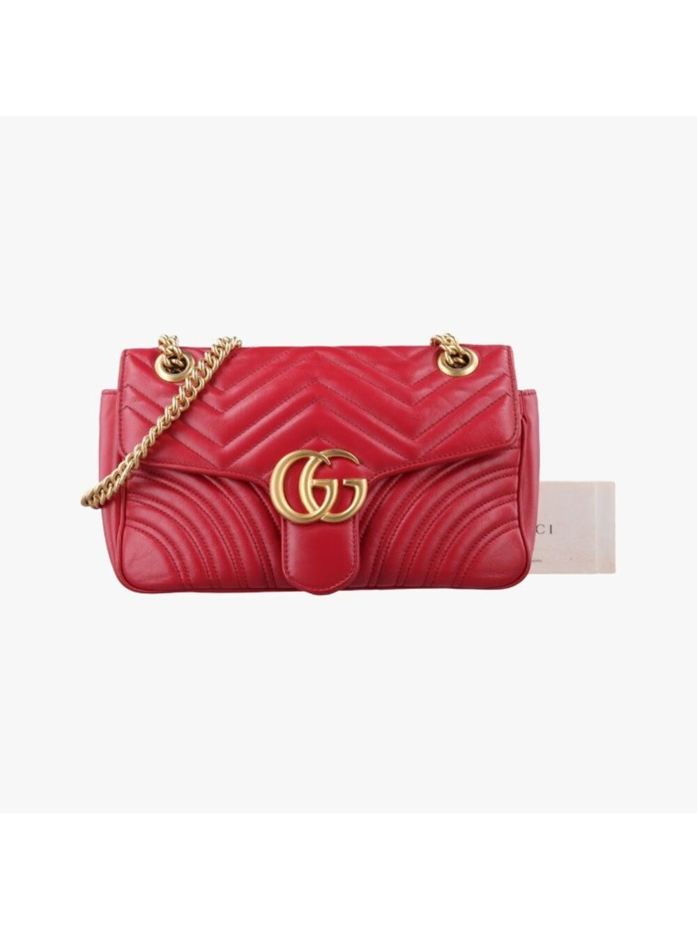 Gucci GG Marmont Red Leather